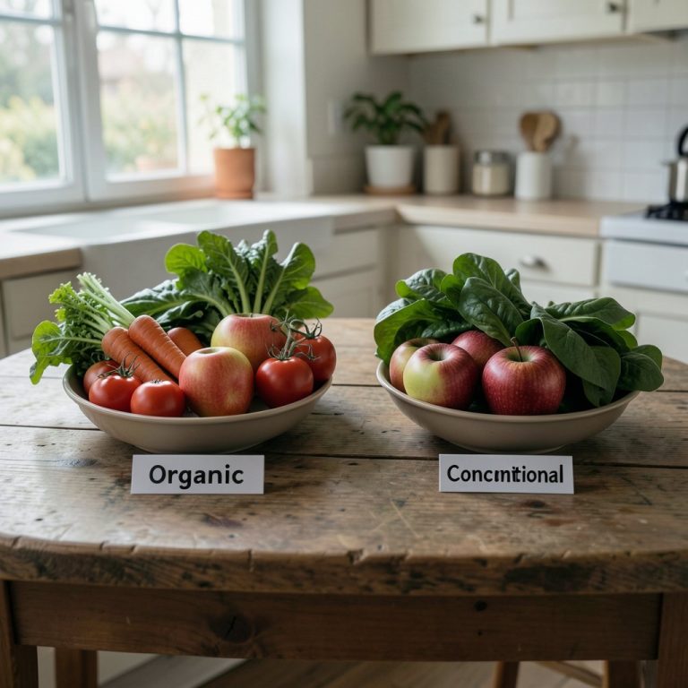 Comparativo: alimentos orgânicos versus convencionais